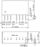 фото Преобразователь TRACO POWER TMR 6-0511