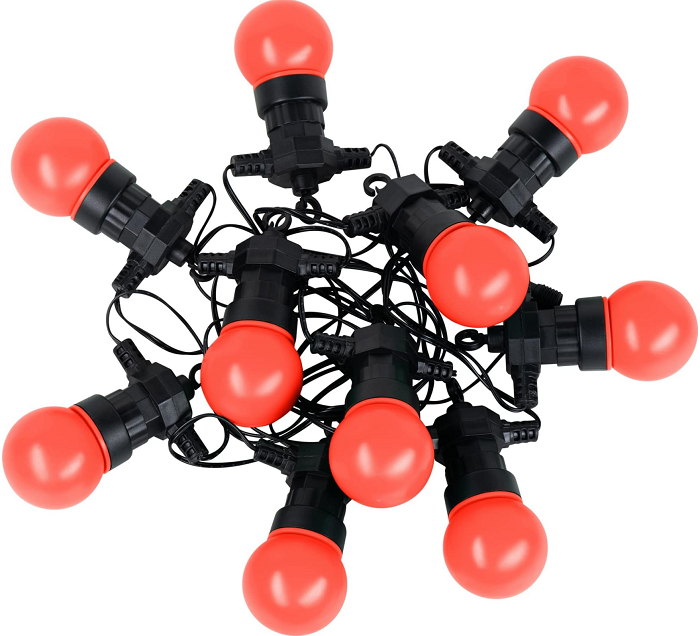 

Гирлянда светодиодная Gauss HL064 "Белт Лайт" серия Holiday,10 ламп, 7,7 м, IP44, красный, HL064
