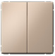 фото Выключатель двухклавишный  Systeme Electric GAL001251S в Красноярске