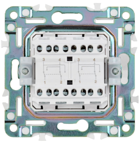 фото Переключатель двухклавишный  IEK SK-V23-0-10-K06 в Красноярске