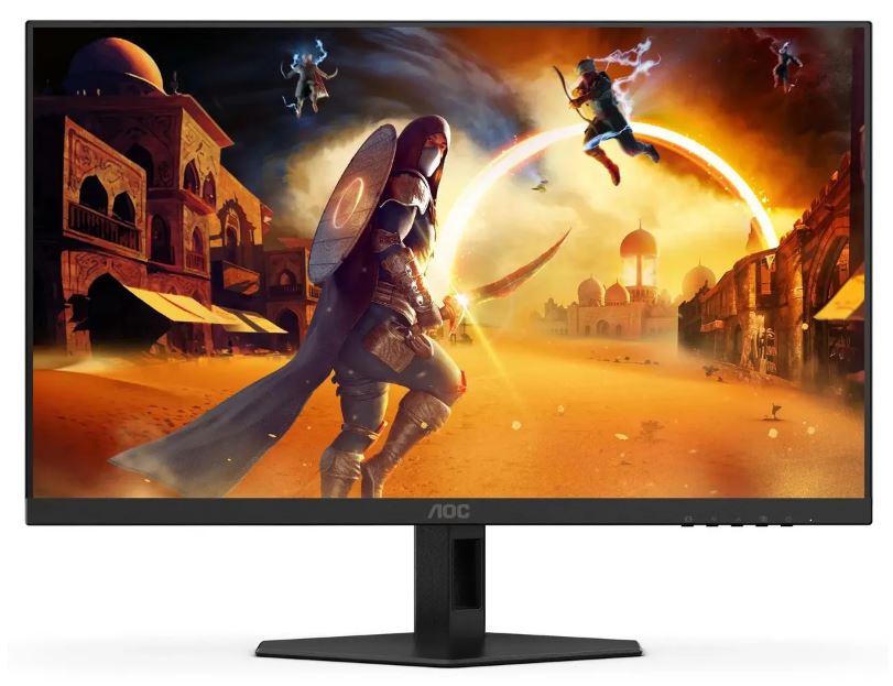 

Монитор 27" AOC 27G4XE LCD, 1920х1080, 1 мс, 300 кд/м2, 1000:1, 80M:1, 16.7M, 178°/178°, 16:9, IPS, nonGLARE, 180 Hz, 2xHDMI, DP, Tilt, Speakers, 3Y,, 27G4XE