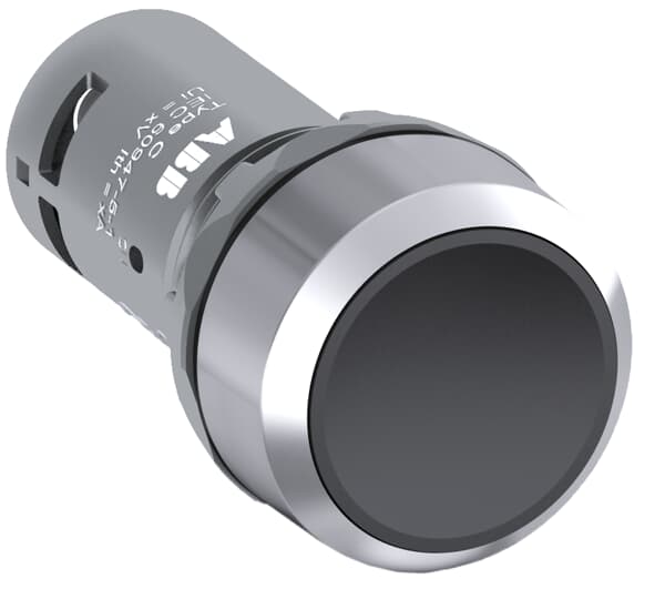 

Кнопка ABB 1SFA619100R3016 черная без фикс. 1НО CP1-30B-10, 1SFA619100R3016