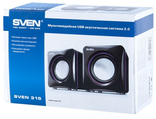 фото Компьютерная акустика 2.0 Sven 315 в Уфе