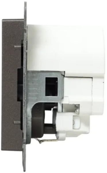 фото Розетка с заземлением с 2 USB  EKF UP1-SOM-111-2USBC в Воронеже