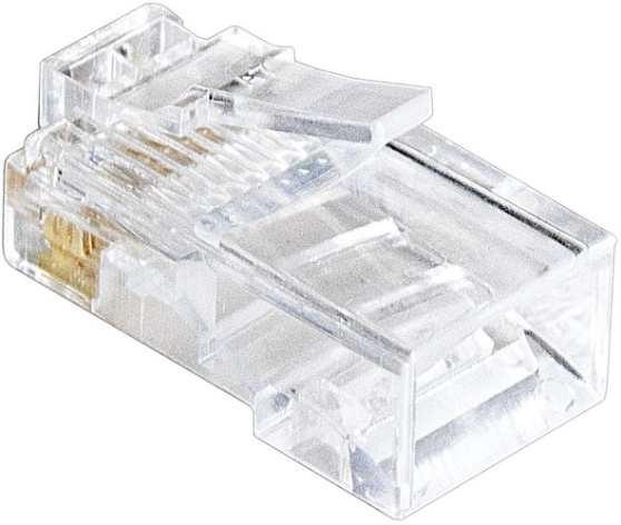 фото Коннектор RJ-45 (8P8C) cat.5e Exegate PL45-C5-8P8C-100 в Красноярске