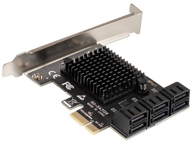 

Контроллер Exegate EXE-516 EX296207RUS (PCI-E x1 v3.0, SATA3 6Gb/s, 6 int, ASMedia Chipset ASM1166), EXE-516