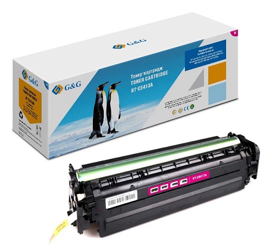 

Картридж GG-CE413A Cartridge G&G for HP CLJ M351/M375/M451/M475, with chip (2600), GG-CE413A