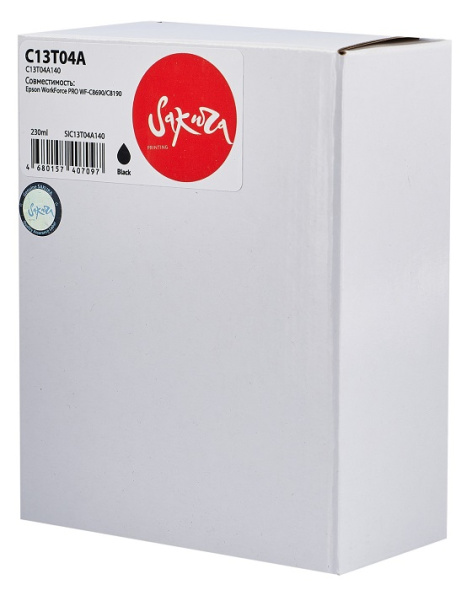 фото Картридж струйный Sakura C13T04A140 (C13T04A BK) в Уфе