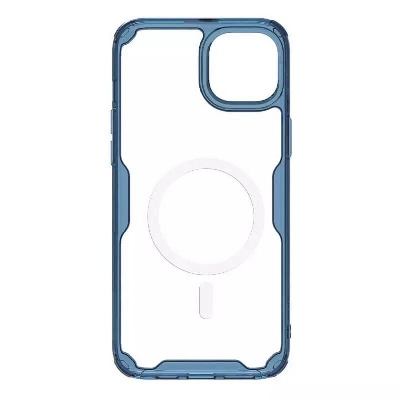 

Чехол Nillkin Nature TPU Pro Magnetic Case 7021347 Blue, (iPhone15 Plus), Nature TPU Pro Magnetic Case