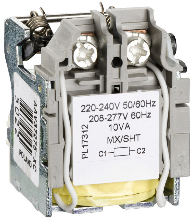 

Расцепитель Schneider Electric LV429387 SHT/MX 200/240В 50/60Гц для NSX100/630, LV429387