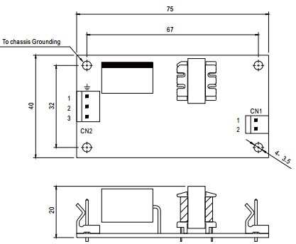 фото Преобразователь AC-DC сетевой Mean Well PS-05-15 в Уфе