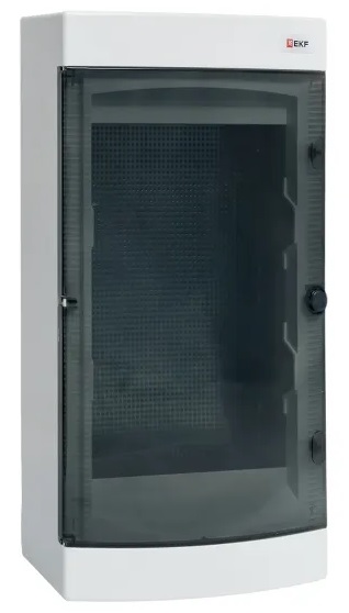 

Щит EKF ux-3m-n слаботочный навесной "Unix" прозрачная дверь 3 габарит IP40 EKF PROxima, ux-3m-n