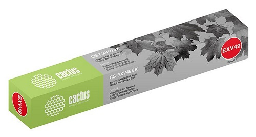 фото Тонер-картридж  Cactus CS-EXV49BK в Перми