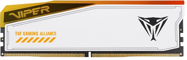 

Модуль памяти DDR5 48GB (2*24GB) Patriot PVER548G60C36KT Viper Elite 5 Tuf Gaming Alliance RGB PC5-48000 6000MHz CL36 288-pin 1.35В радиатор Ret, PVER548G60C36KT