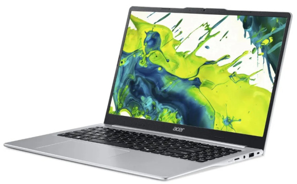 фото Ноутбук  Acer Aspire Lite AL15-49P-R73X в Перми 15.6 ", Ryzen 5, 8 Гб RAM, 512 Гб SSD, Radeon Graphics, Серебристый