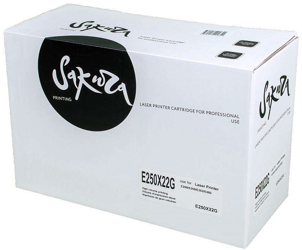 

Фотобарабан Sakura SAE250X22G для Lexmark E250/E350/E352/E450, 30000 к., SAE250X22G