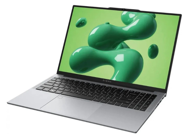 фото Ноутбук Digma Chronos 16" (Intel Core 5, 16Гб DDR4, SSD 512 Гб, , Windows 11 Профессиональная) Серый [DN16P5-ADXW02]