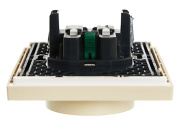 фото Розетка двухместная с заземлением  IEK FP-R21-16-1-K10