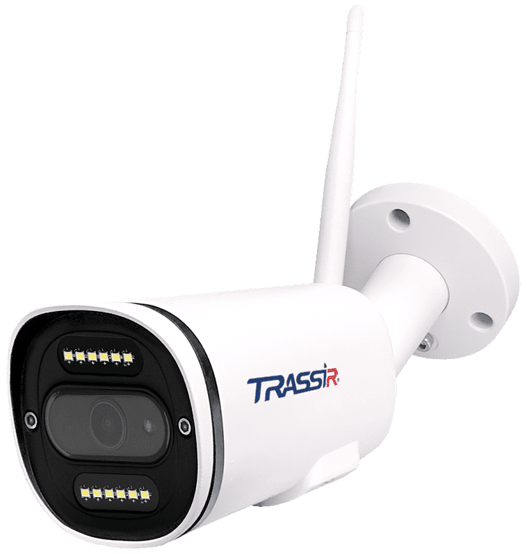 

Видеокамера IP TRASSIR TR-D2121CL3W 4.0 уличная FTC Wi-Fi для полноцветной ночной съемки, TR-D2121CL3W 4.0