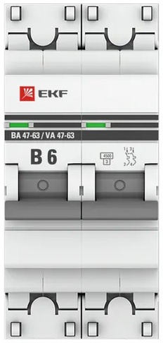 фото Автоматический выключатель  EKF mcb4763-2-06B-pro