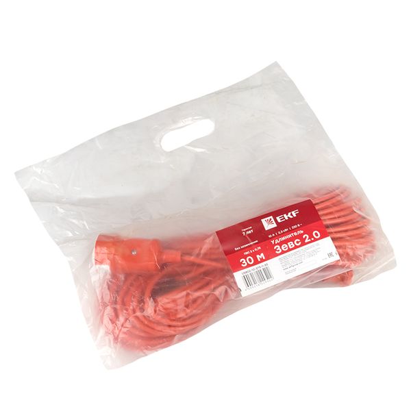 

Удлинитель EKF USB02-10-275-1-30 "Зевс 2.0" 30м без заземления ПВС 2*0,75 10А/2,3кВт PROxima, USB02-10-275-1-30