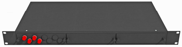 фото Кросс оптический стоечный  TopLAN КРС-Top-1U-04FC/U-OS2-BK в Уфе