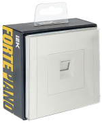 фото Розетка компьютерная IEK FP-K10-1-K01