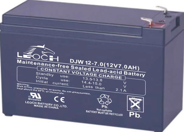 

Аккумулятор LEOCH DJW 12-7,0 12В, 7Ач, DJW 12-7,0