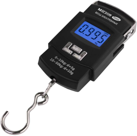 Изображение товара Весы МЕГЕОН 50001 портативные фасовочные с автоматической калибровкой