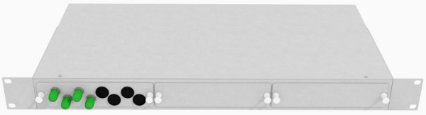 фото Кросс оптический стоечный  TopLAN КРС-Top-1U-04ST/A-OS2-GY в Самаре