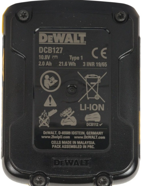 фото Аккумулятор  DeWALT DCB127 в Краснодаре