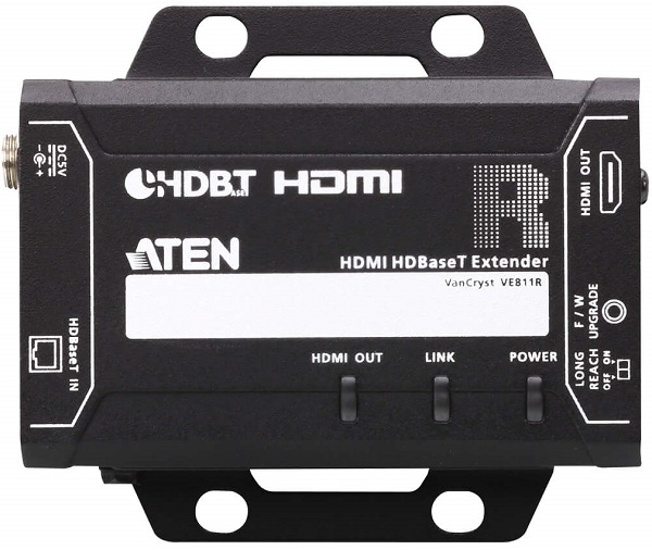 

Приемник Aten VE811R-AT-G HDMI HDBaseT, 4K 100м / 1080p 150м, VE811R-AT-G