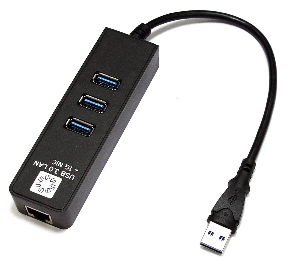 

Сетевая карта 5bites UA3-45-04BK USB3.0,3*USB3.0,RJ45 1G,black, UA3-45-04BK