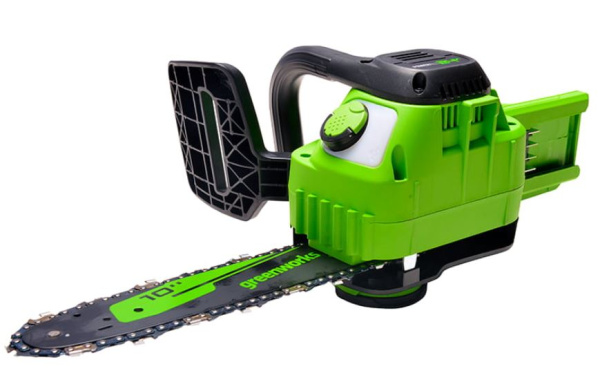 фото Пила цепная Greenworks G24CS25