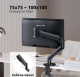 фото Кронштейн для монитора UNITEKI FMGT81NB в Екатеринбурге