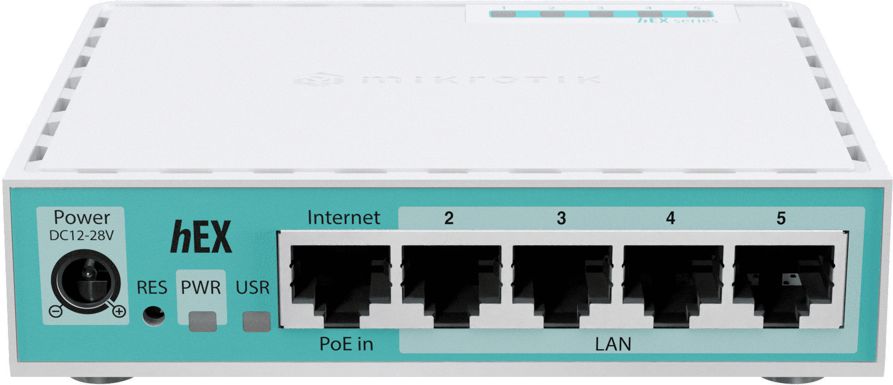 

Маршрутизатор Mikrotik E50UG hEX Refresh, 5x1Gbit RJ45, 512MB RAM, Dual-core CPU, USB, E50UG