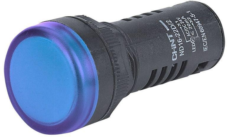 

Индикатор CHINT 146695 помехозащищенный ND16-22D/4K2 син. AC 230В, 146695