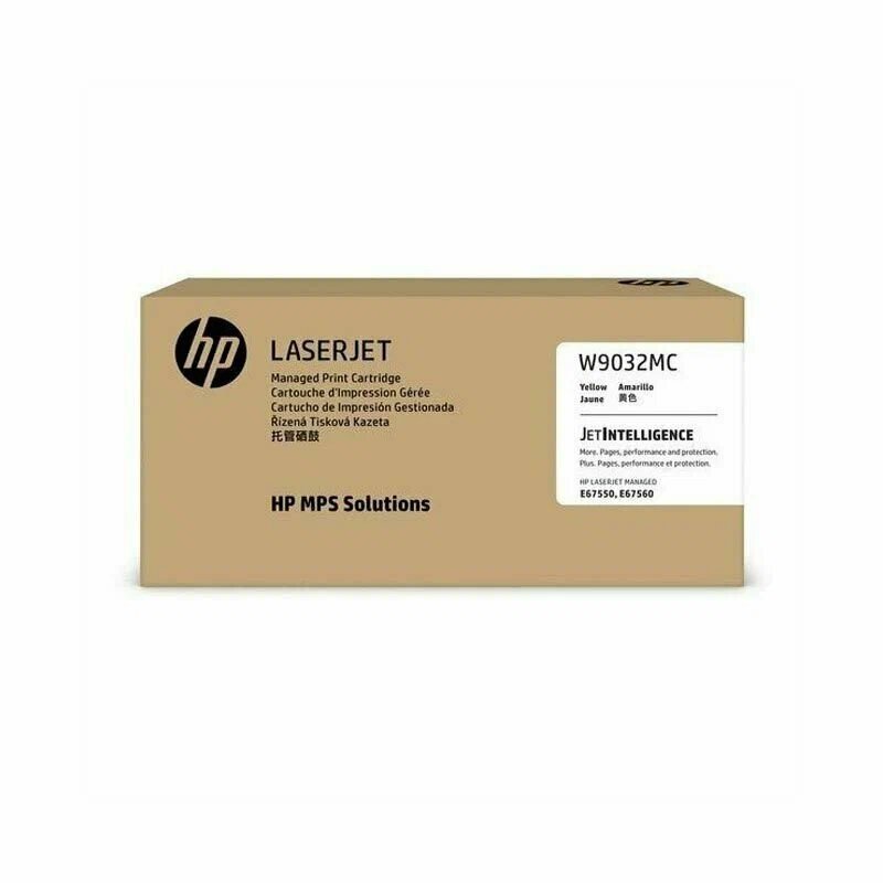 

Тонер-картридж HP W9032MC желтый (28 000 стр ) LaserJet E67550dh/LaserJet Managed Flow E67560z, W9032MC