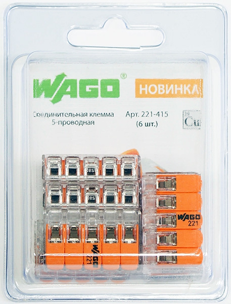 фото Клемма  WAGO 07-5165-05 в Уфе