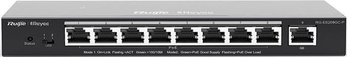 Коммутатор RUIJIE NETWORKS RG-ES209GC-P
