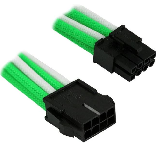 

Удлинитель Nanoxia NX8PE3EGW 8-pin PCI-E, 30см, индивидуальная оплетка, зеленый/белый, NX8PE3EGW