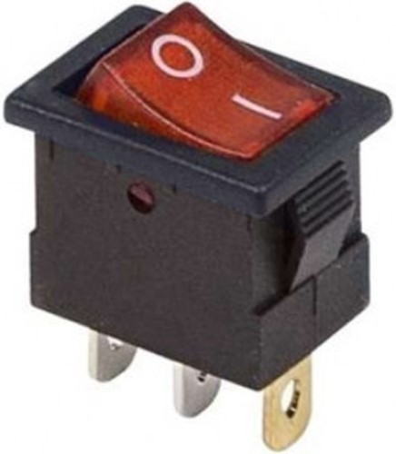 

Выключатель Rexant 36-2170 клавишный 12V 15А (3с) ON-OFF красный с подсветкой Mini (RWB-206-1, SC-768), 36-2170