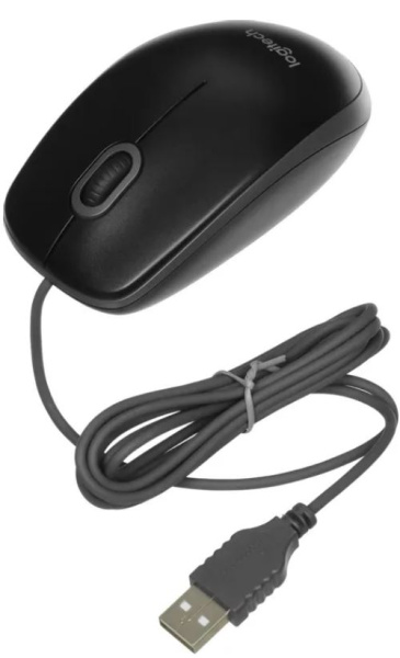 фото Клавиатура и мышь проводной комплект Logitech MK120 (УЦЕНЕННЫЙ) в Санкт-Петербургe