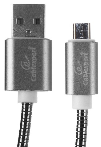 фото Кабель интерфейсный USB 2.0 Cablexpert CC-G-mUSB02Gy-1.8M в Казани