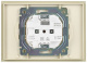 фото Розетка двухместная без заземления  IEK SK-R20-10-K10