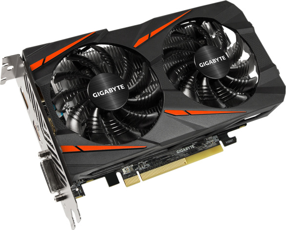 фото Видеокарта GIGABYTE GV-RX460WF2OC-4GD