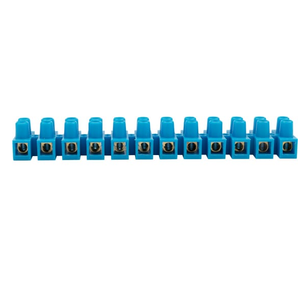 

Клеммная колодка Rexant 07-5012-4 винтовая KВ-12 4-12, ток 16 A, полипропилен синий, 07-5012-4