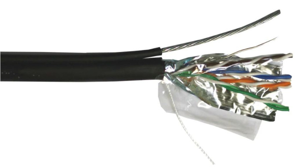 фото Кабель витая пара F/UTP 5e кат. 4 пары Lanmaster LAN-5EFTP-OUT в Омске