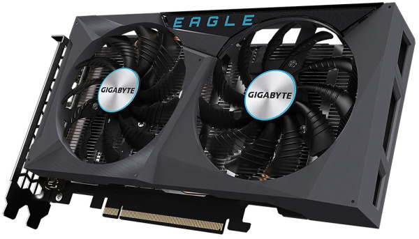 фото Видеокарта GIGABYTE GeForce RTX 3050 EAGLE OC (GV-N3050EAGLE OC-8GD)