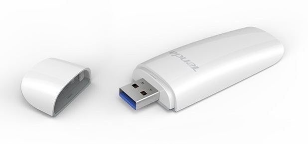 

Адаптер USB Tenda U12 Wi-Fi IEEE 802.11ac/n/b/g, 2.4/5ГГц, WPS, USB3.0, U12